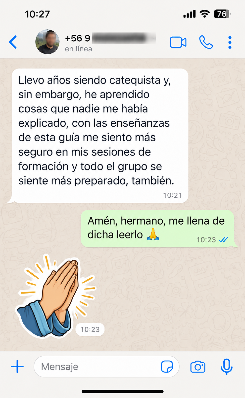 Testimonio 1